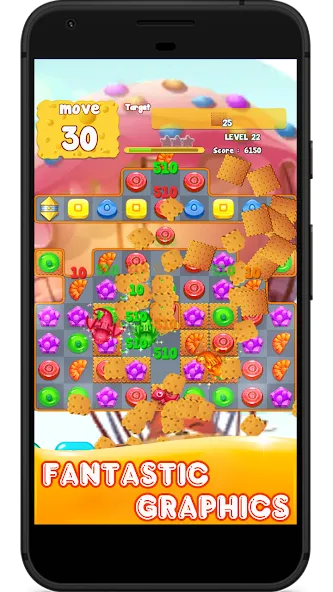 Скачать взломанную Candy 2024-Candy Match 3 Game (Кэнди 2023)  [МОД Все открыто] — стабильная версия apk на Андроид screen 5