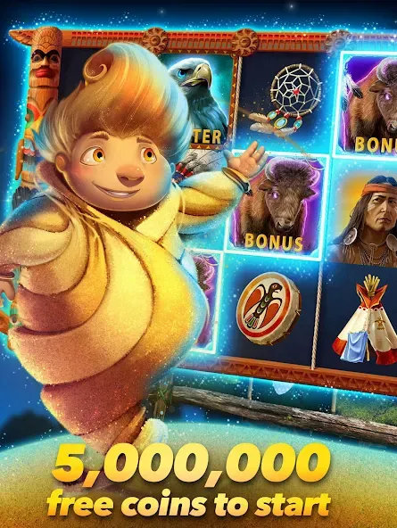 Скачать взлом Sandman Slots — Slot Machines  [МОД Бесконечные монеты] — последняя версия apk на Андроид screen 1