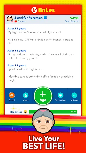 Скачать взломанную BitLife — Life Simulator (БитЛайф)  [МОД Меню] — стабильная версия apk на Андроид screen 4