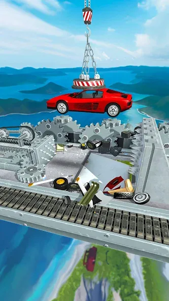 Взлом Car Crusher Kingdom (Кар Крашер Кингдом)  [МОД Menu] — последняя версия apk на Андроид screen 1