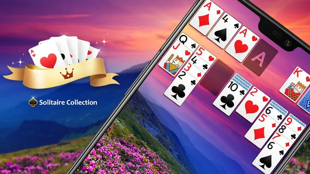 Скачать взломанную Solitaire Collection (Солитер Коллекшн)  [МОД Бесконечные монеты] — последняя версия apk на Андроид screen 1