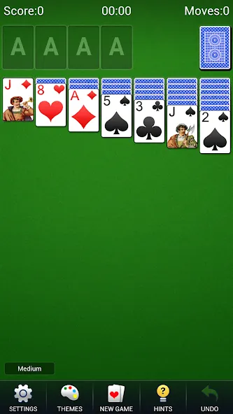 Скачать взлом Solitaire -Klondike Card Games  [МОД Unlimited Money] — стабильная версия apk на Андроид screen 1