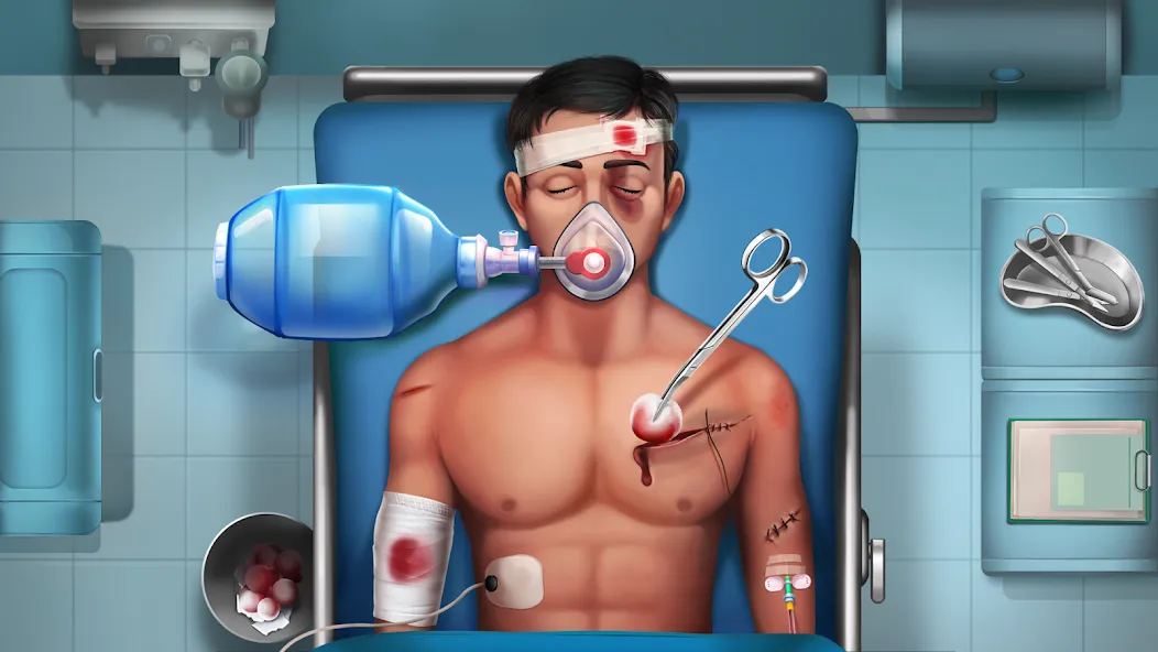 Взлом Doctor Hospital Games Offline  [МОД Все открыто] — последняя версия apk на Андроид screen 2