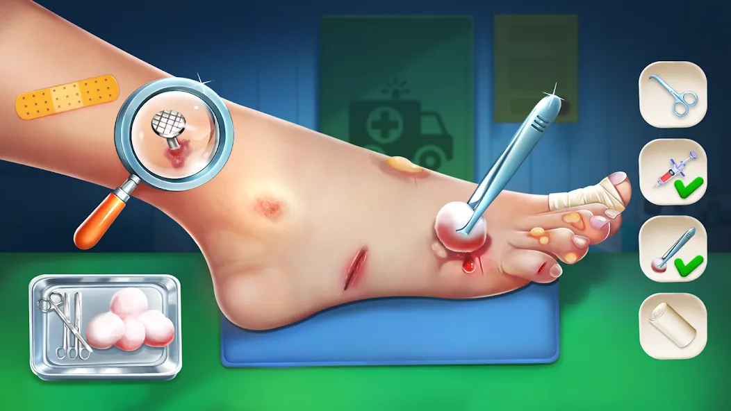 Взлом Doctor Hospital Games Offline  [МОД Все открыто] — последняя версия apk на Андроид screen 5