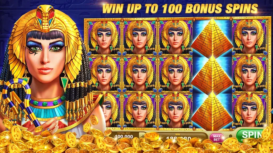 Скачать взломанную Slots Rush: Vegas Casino Slots (Слотс Раш)  [МОД Бесконечные деньги] — последняя версия apk на Андроид screen 2