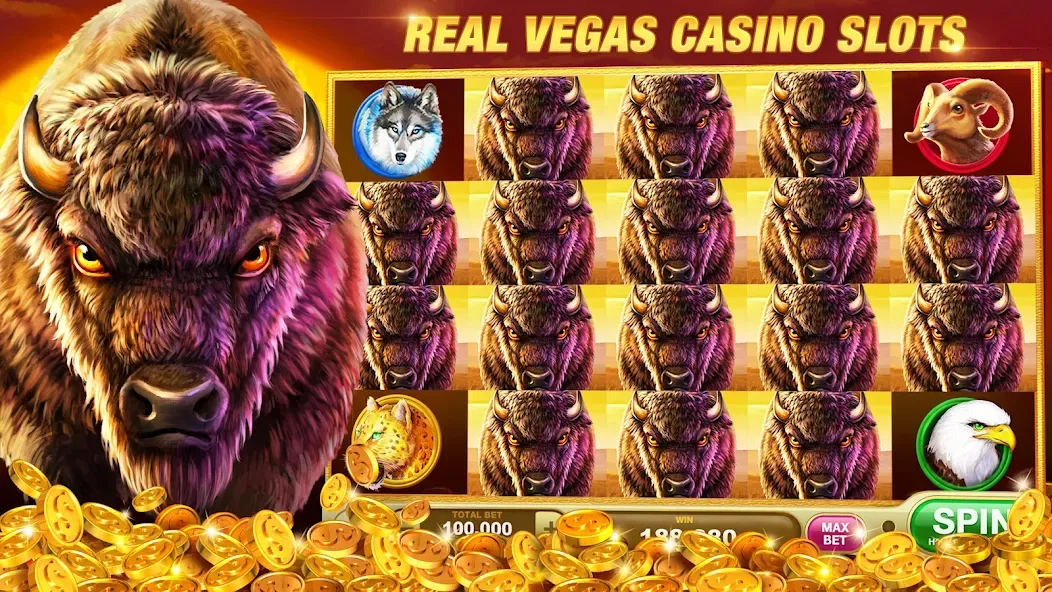 Скачать взломанную Slots Rush: Vegas Casino Slots (Слотс Раш)  [МОД Бесконечные деньги] — последняя версия apk на Андроид screen 3