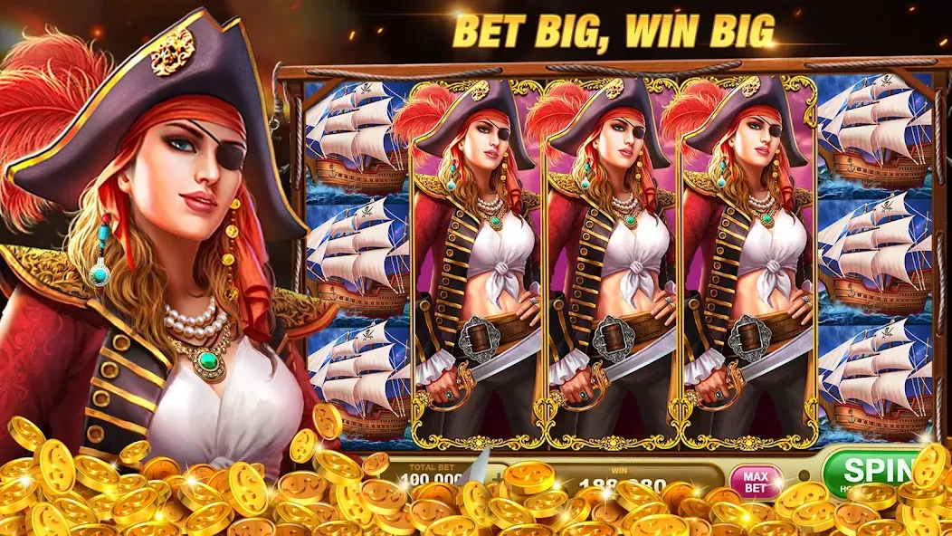 Скачать взломанную Slots Rush: Vegas Casino Slots (Слотс Раш)  [МОД Бесконечные деньги] — последняя версия apk на Андроид screen 5