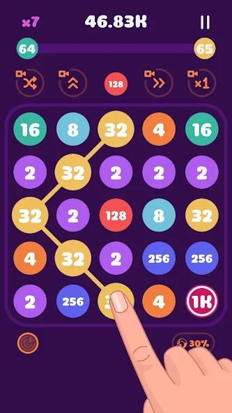 Скачать взломанную Connect the Pops!  [МОД Unlimited Money] — стабильная версия apk на Андроид screen 5