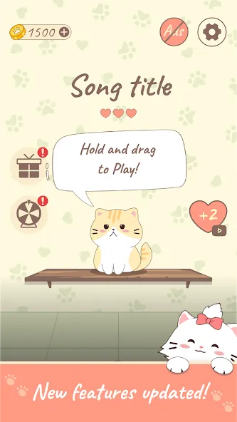 Взлом OsuCat Solo: Popcat Duet Music (ОсуКэт Соло)  [МОД Menu] — полная версия apk на Андроид screen 4