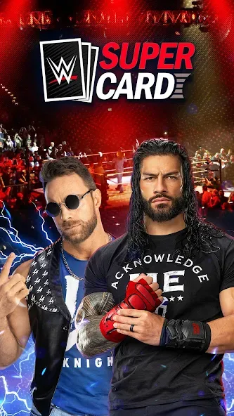 Скачать взлом WWE SuperCard — Battle Cards (ВВЕ СуперКард)  [МОД Меню] — стабильная версия apk на Андроид screen 1