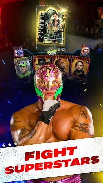 Скачать взлом WWE SuperCard — Battle Cards (ВВЕ СуперКард)  [МОД Меню] — стабильная версия apk на Андроид screen 4