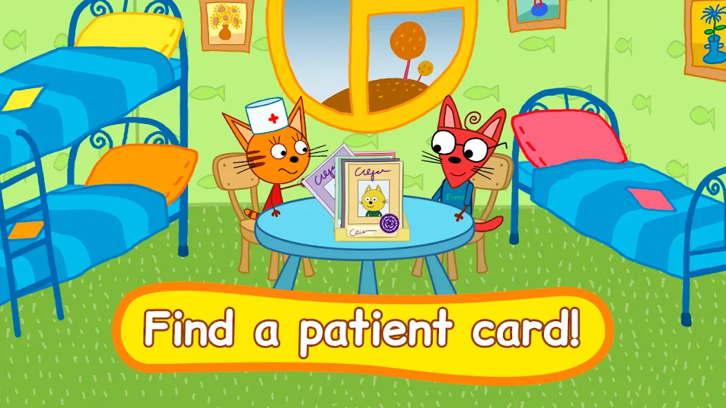 Скачать взлом Kid-E-Cats: Animal hospital  [МОД Много монет] — полная версия apk на Андроид screen 1