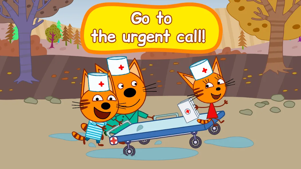 Скачать взлом Kid-E-Cats: Animal hospital  [МОД Много монет] — полная версия apk на Андроид screen 4