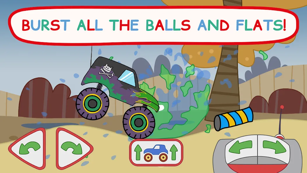 Взломанная Kid-E-Cats: Kids Monster Truck  [МОД Menu] — полная версия apk на Андроид screen 5