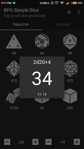 Взломанная RPG Simple Dice (РПГ Простые Кости)  [МОД Бесконечные монеты] — последняя версия apk на Андроид screen 2