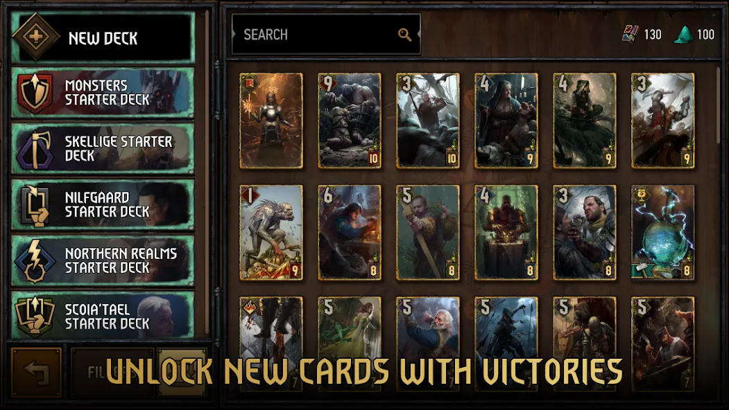 Взломанная GWENT: The Witcher Card Game  [МОД Много монет] — последняя версия apk на Андроид screen 4