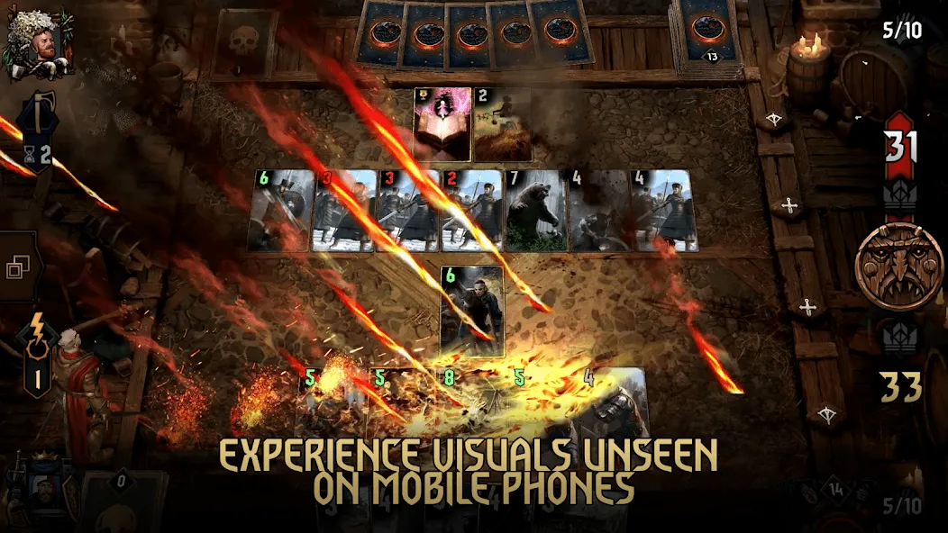 Взломанная GWENT: The Witcher Card Game  [МОД Много монет] — последняя версия apk на Андроид screen 5