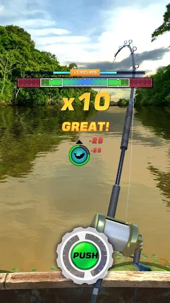 Скачать взломанную Fishing Rival 3D (Фишинг Ривал 3Д)  [МОД Все открыто] — последняя версия apk на Андроид screen 2