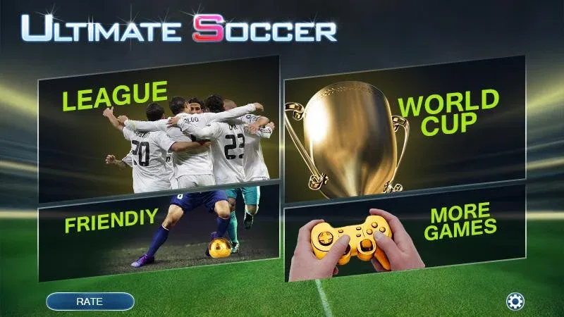 Скачать взломанную Ultimate Soccer — Football  [МОД Бесконечные деньги] — полная версия apk на Андроид screen 3