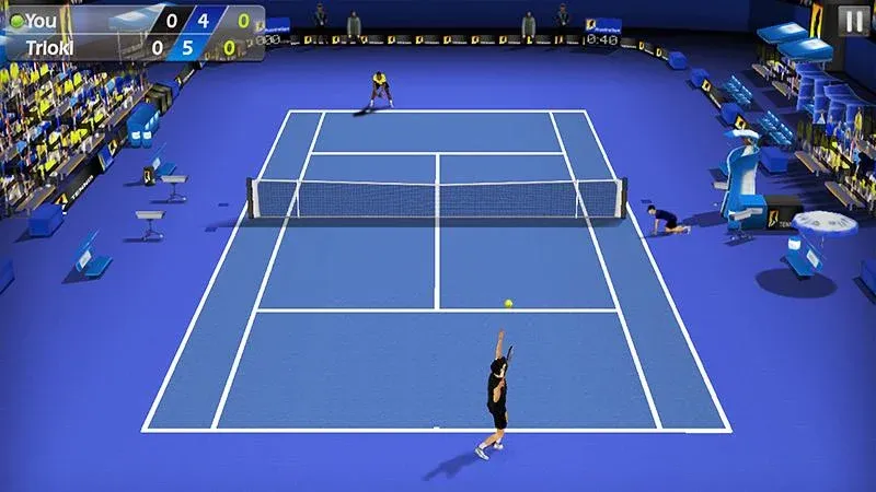 Взломанная 3D Tennis  [МОД Меню] — стабильная версия apk на Андроид screen 1