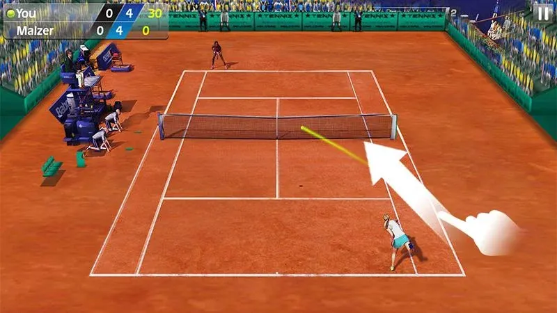 Взломанная 3D Tennis  [МОД Меню] — стабильная версия apk на Андроид screen 3