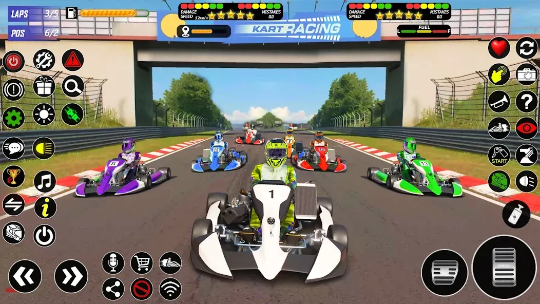 Скачать взлом Buggy Race: Kart Racing Games  [МОД Menu] — полная версия apk на Андроид screen 2