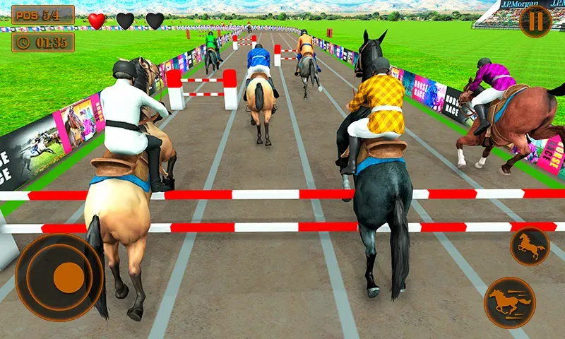 Взлом Mounted Horse Racing Games  [МОД Много денег] — полная версия apk на Андроид screen 1