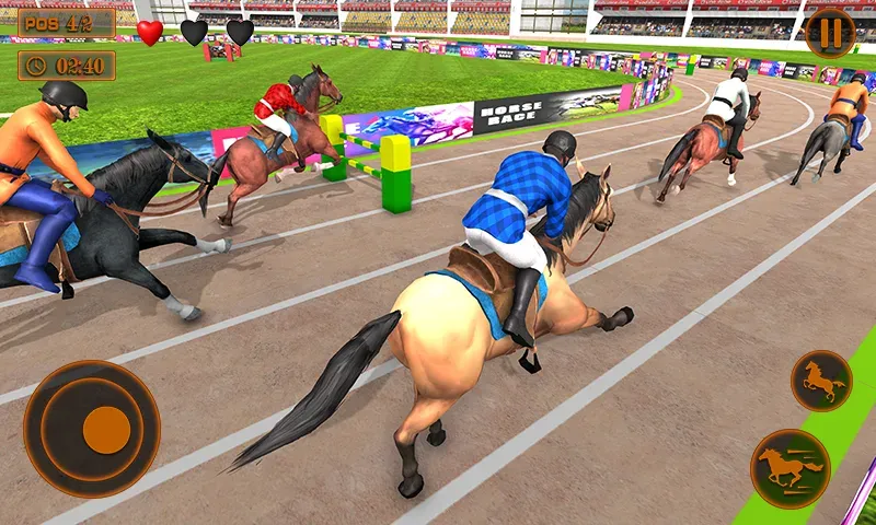 Взлом Mounted Horse Racing Games  [МОД Много денег] — полная версия apk на Андроид screen 4