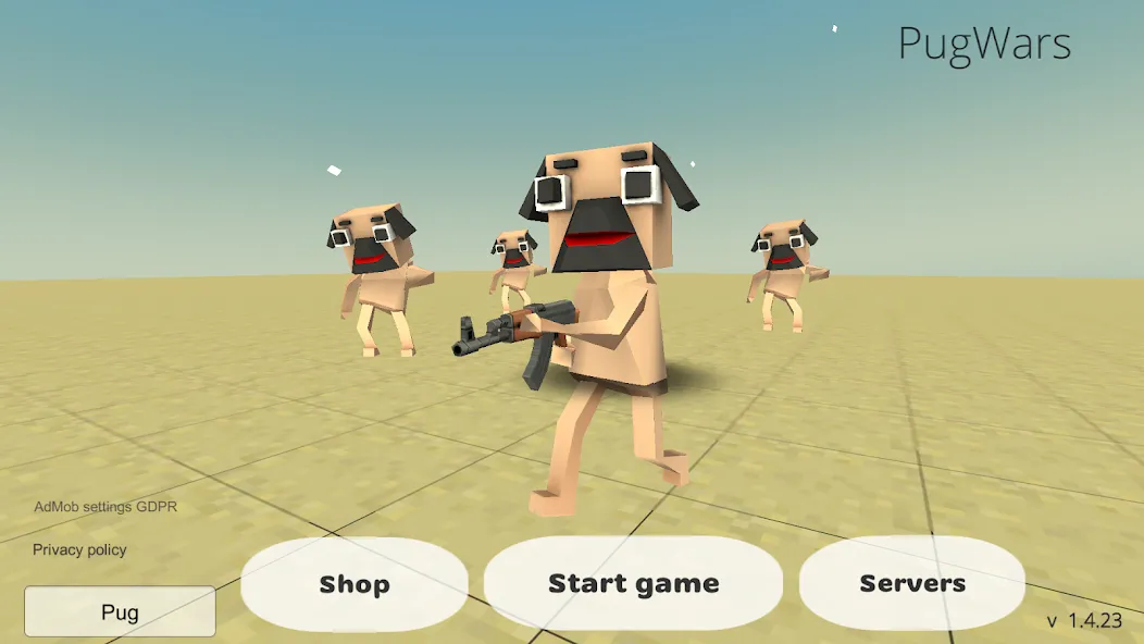 Взломанная PugWars (Пагварс)  [МОД Unlocked] — полная версия apk на Андроид screen 4