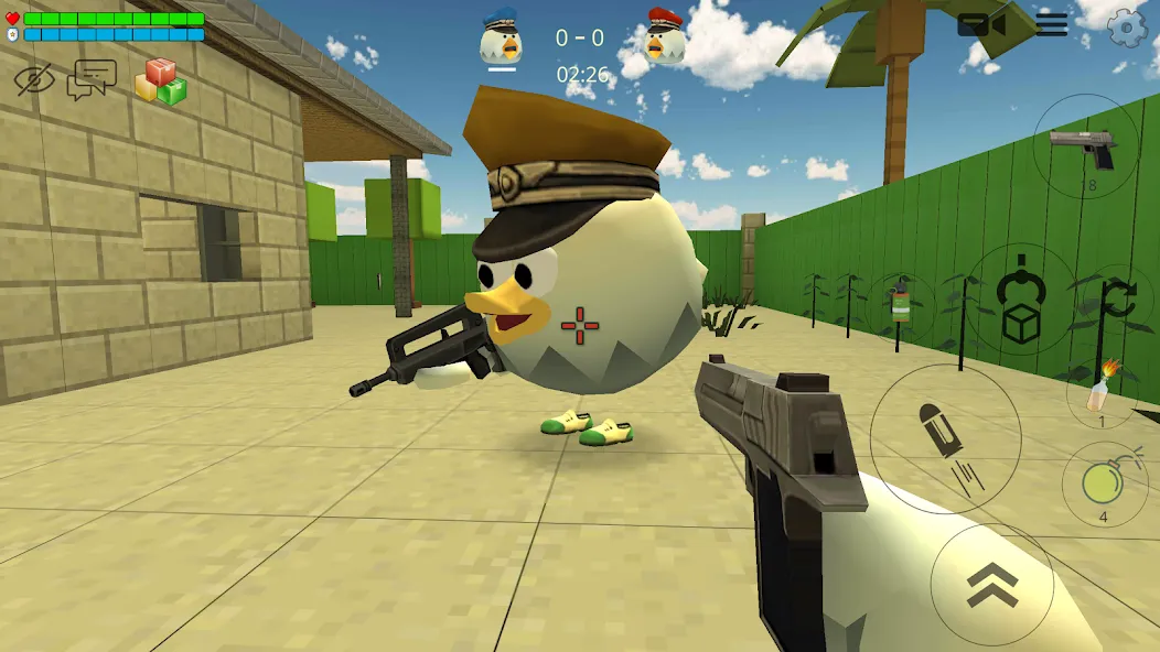 Скачать взлом Chicken Gun (Чикен Ган)  [МОД Menu] — последняя версия apk на Андроид screen 2