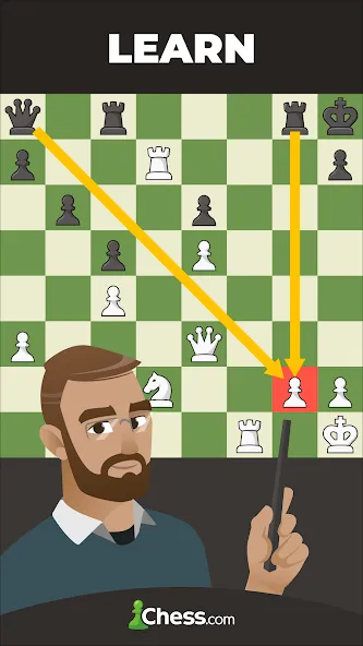 Скачать взлом Chess — Play and Learn  [МОД Все открыто] — последняя версия apk на Андроид screen 5