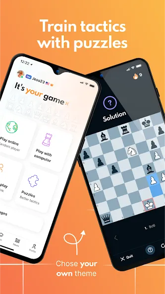 Скачать взлом chess24 > Play, Train & Watch  [МОД Unlocked] — стабильная версия apk на Андроид screen 2