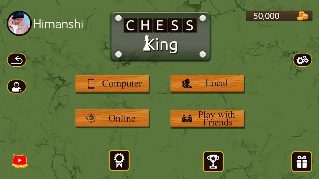 Взломанная Chess King™- Multiplayer Chess (Чесс Кинг)  [МОД Menu] — полная версия apk на Андроид screen 1