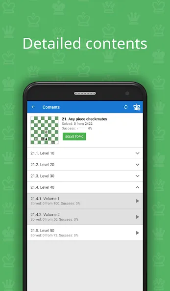 Взломанная Mate in 2 (Chess Puzzles)  [МОД Unlimited Money] — полная версия apk на Андроид screen 5