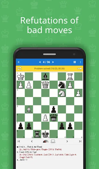 Скачать взломанную CT-ART 4.0 (Chess Tactics) (Си Ти)  [МОД Mega Pack] — последняя версия apk на Андроид screen 3