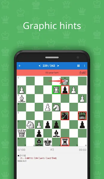 Взлом Chess Tactics for Beginners  [МОД Menu] — стабильная версия apk на Андроид screen 2