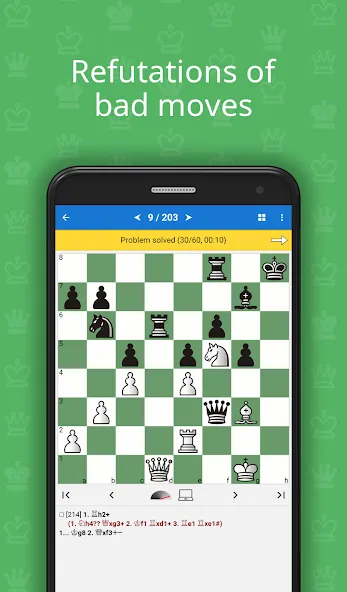 Взлом Chess Tactics for Beginners  [МОД Menu] — стабильная версия apk на Андроид screen 3