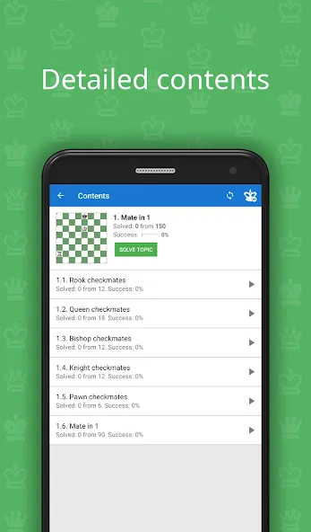 Взлом Chess Tactics for Beginners  [МОД Menu] — стабильная версия apk на Андроид screen 5