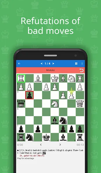 Взлом Chess Opening Lab (1400-2000)  [МОД Unlimited Money] — стабильная версия apk на Андроид screen 2