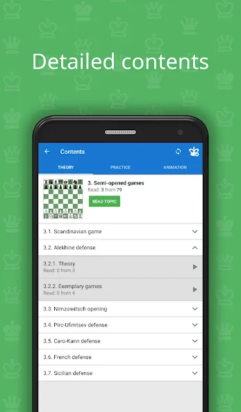 Взлом Chess Opening Lab (1400-2000)  [МОД Unlimited Money] — стабильная версия apk на Андроид screen 5