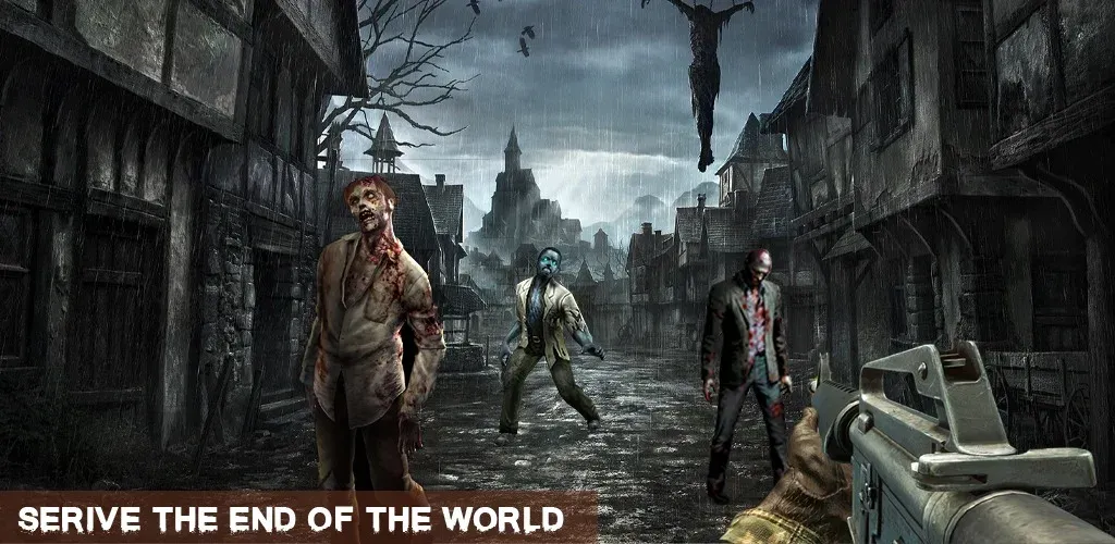 Скачать взлом Zombie Games 3d 2024 : fps War  [МОД Mega Pack] — последняя версия apk на Андроид screen 5