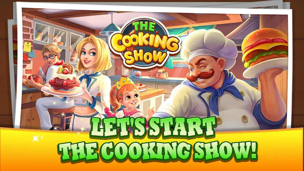 Взломанная The Cooking Show (Зе Кукинг Шоу)  [МОД Mega Pack] — полная версия apk на Андроид screen 1