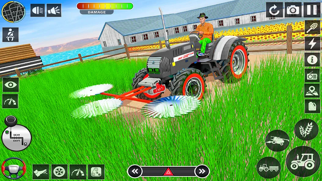 Взломанная Big Tractor Farming Simulator (Биг Трактор Фарминг Симулятор)  [МОД Бесконечные деньги] — стабильная версия apk на Андроид screen 4