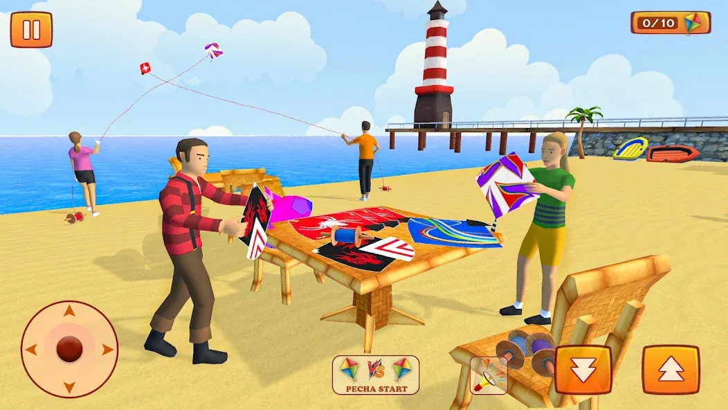 Скачать взломанную Kite Game: Kite Flying Game 3D  [МОД Много монет] — полная версия apk на Андроид screen 3