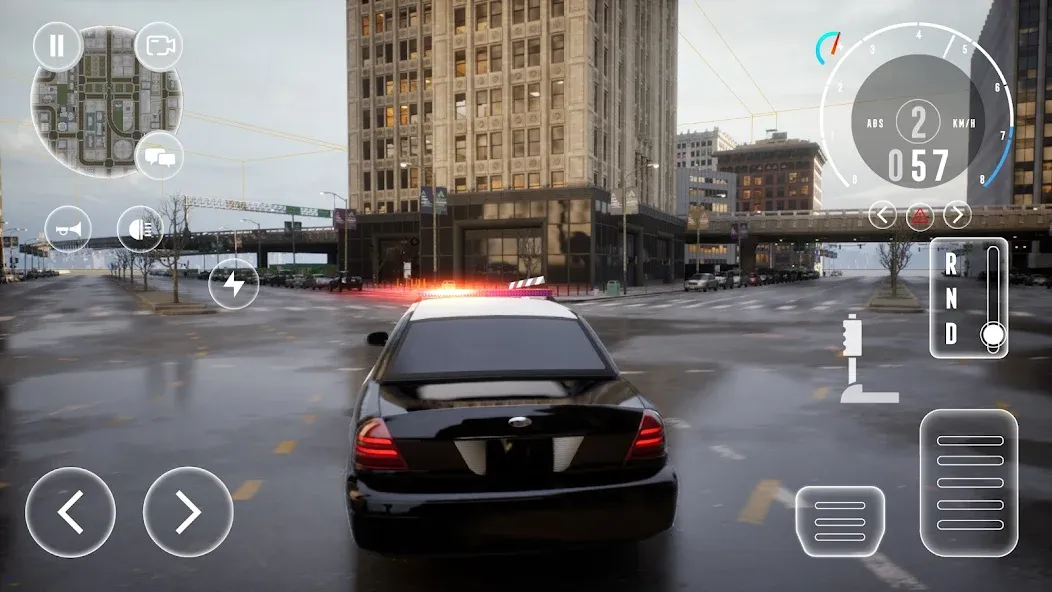 Взлом Police Car Simulator 2023 (Полицейский симулятор автомобиля 2023)  [МОД Все открыто] — полная версия apk на Андроид screen 1