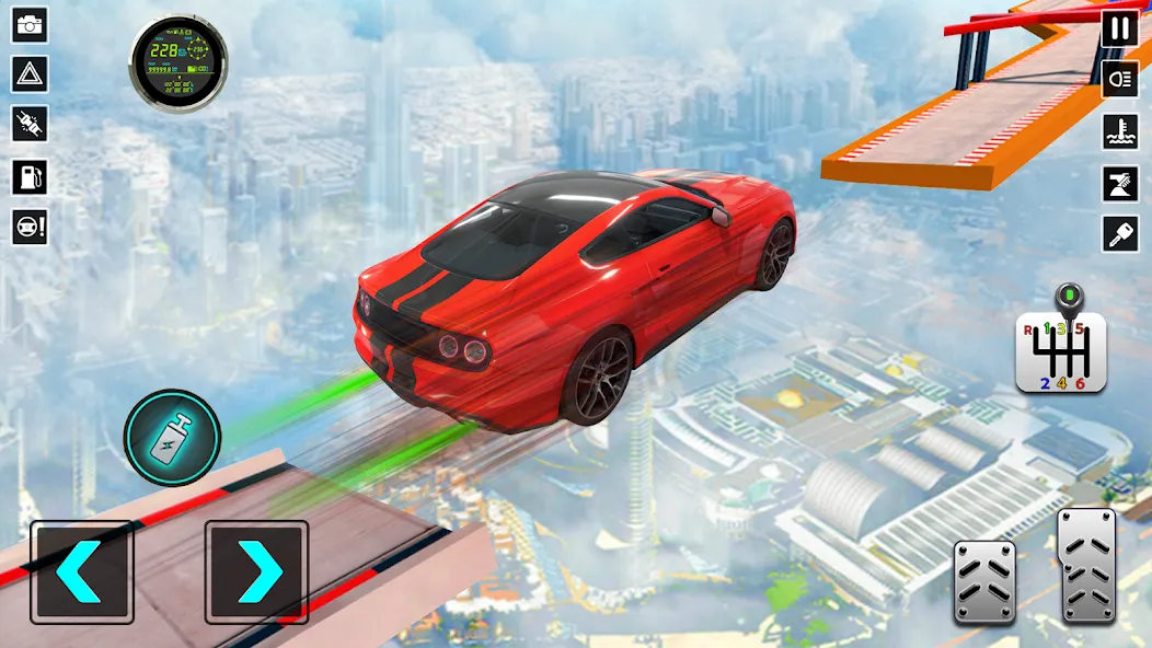 Скачать взлом TopRace: Fast Car Simulator (Рамп Кар Гейм)  [МОД Unlocked] — полная версия apk на Андроид screen 4