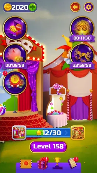 Взломанная Circus Words: Magic Puzzle  [МОД Меню] — полная версия apk на Андроид screen 5