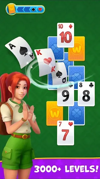 Взлом Kings & Queens: Solitaire Game  [МОД Бесконечные деньги] — стабильная версия apk на Андроид screen 1