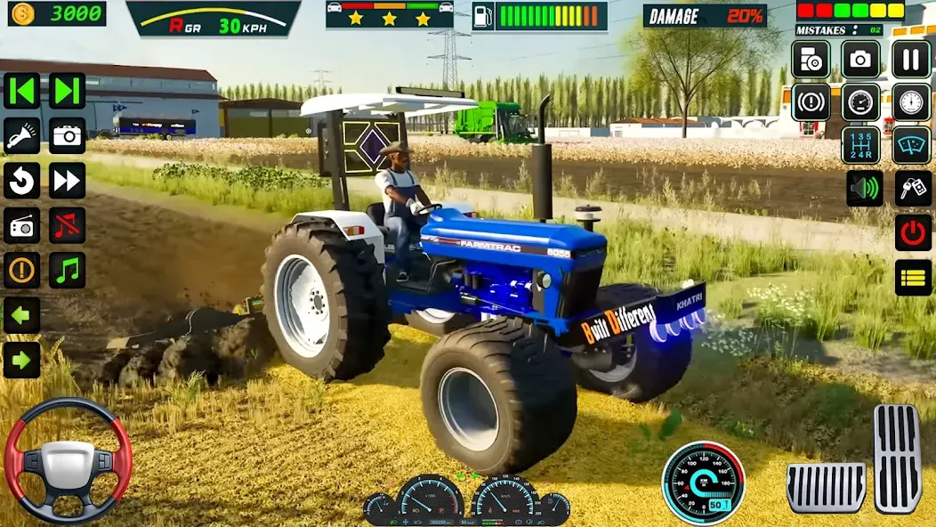 Скачать взломанную US Tractor Farming Games 3d  [МОД Все открыто] — последняя версия apk на Андроид screen 5