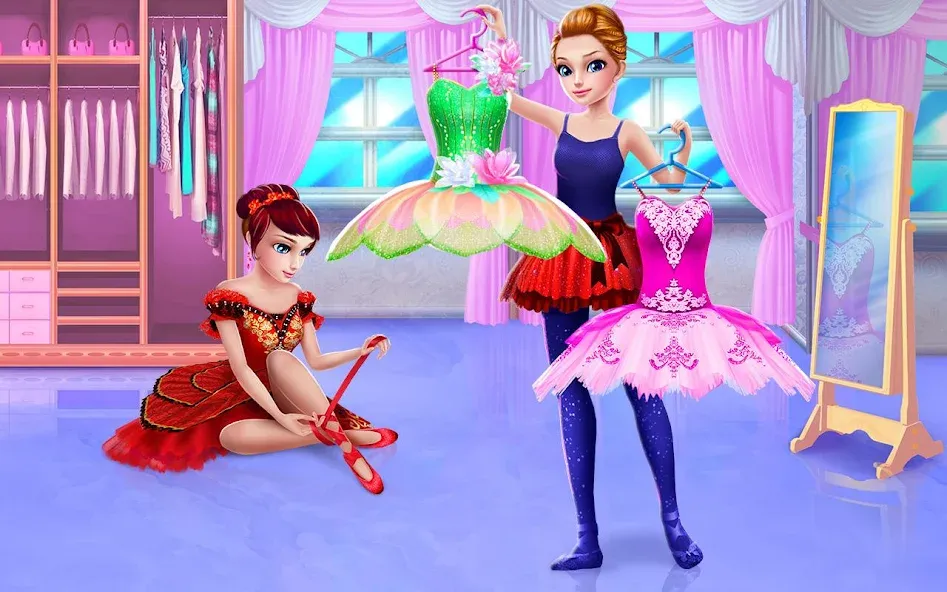 Взломанная Pretty Ballerina — Girl Game  [МОД Бесконечные деньги] — последняя версия apk на Андроид screen 3